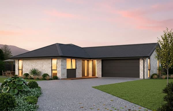 170m² with double garage and an office or 4th bedroom