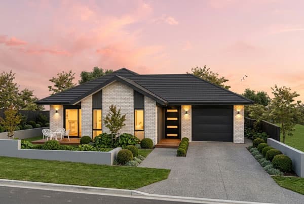 166m² with double garage and 4th bedroom or office