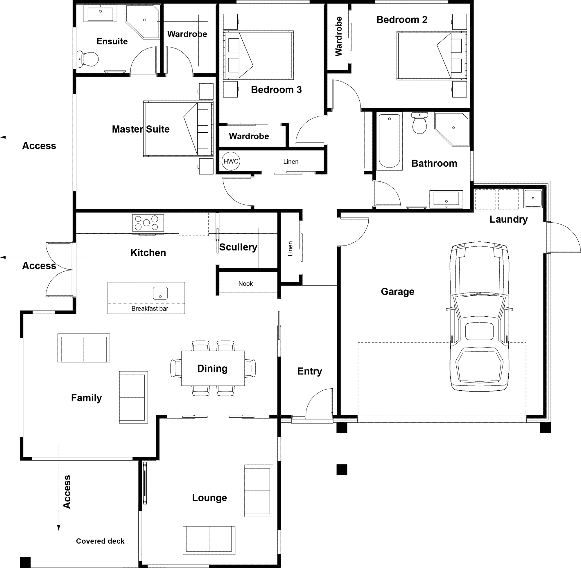 Anchorage floor plan