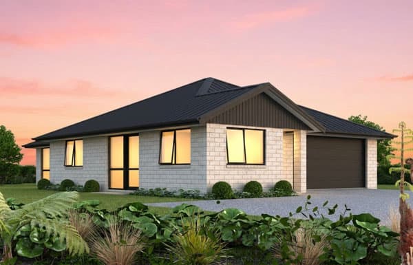 180m² with double garage and study nook