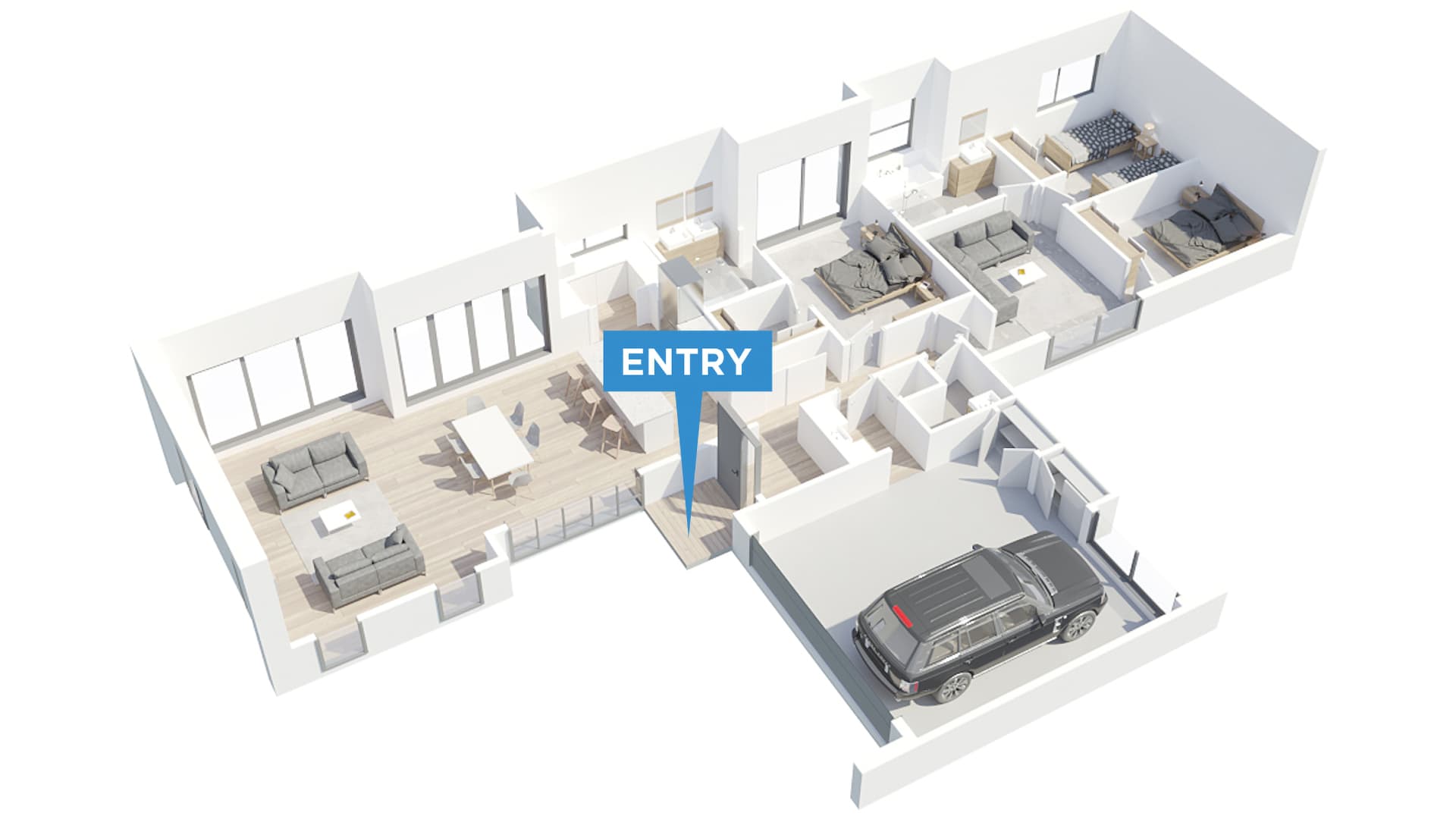 Oceania floor plan in 3D