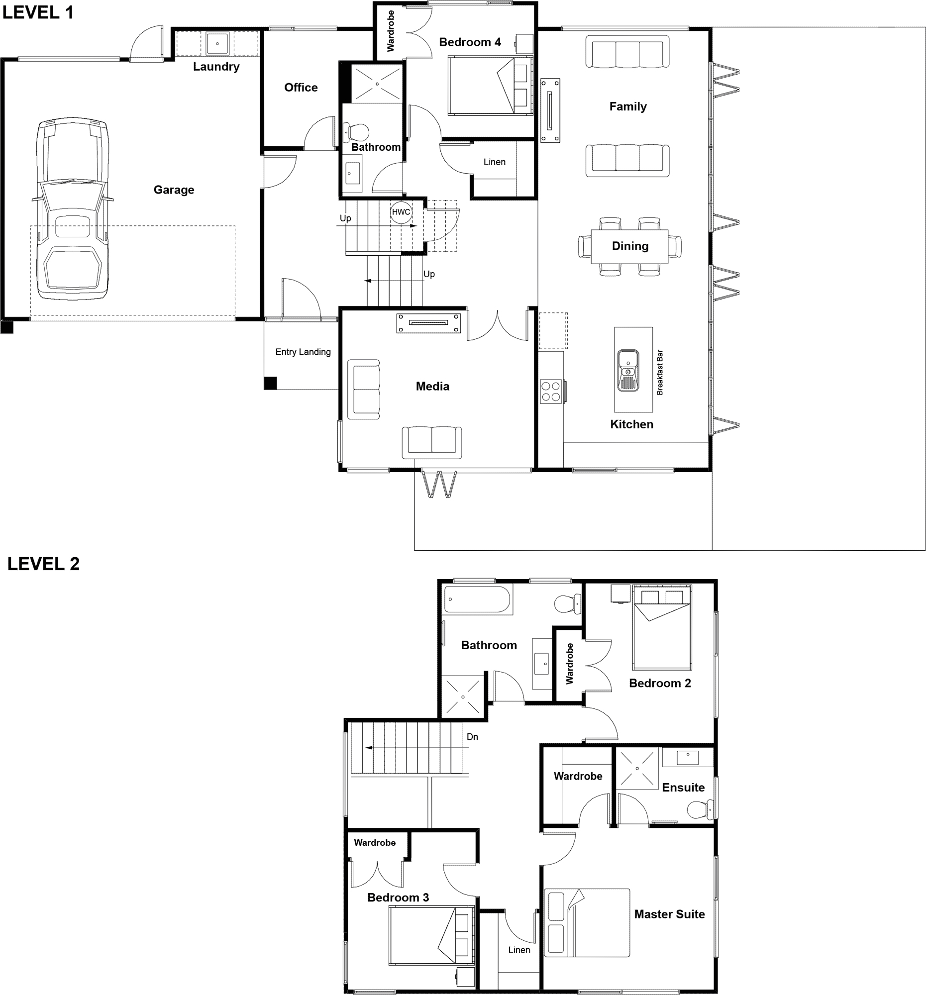Rarawa floor plan