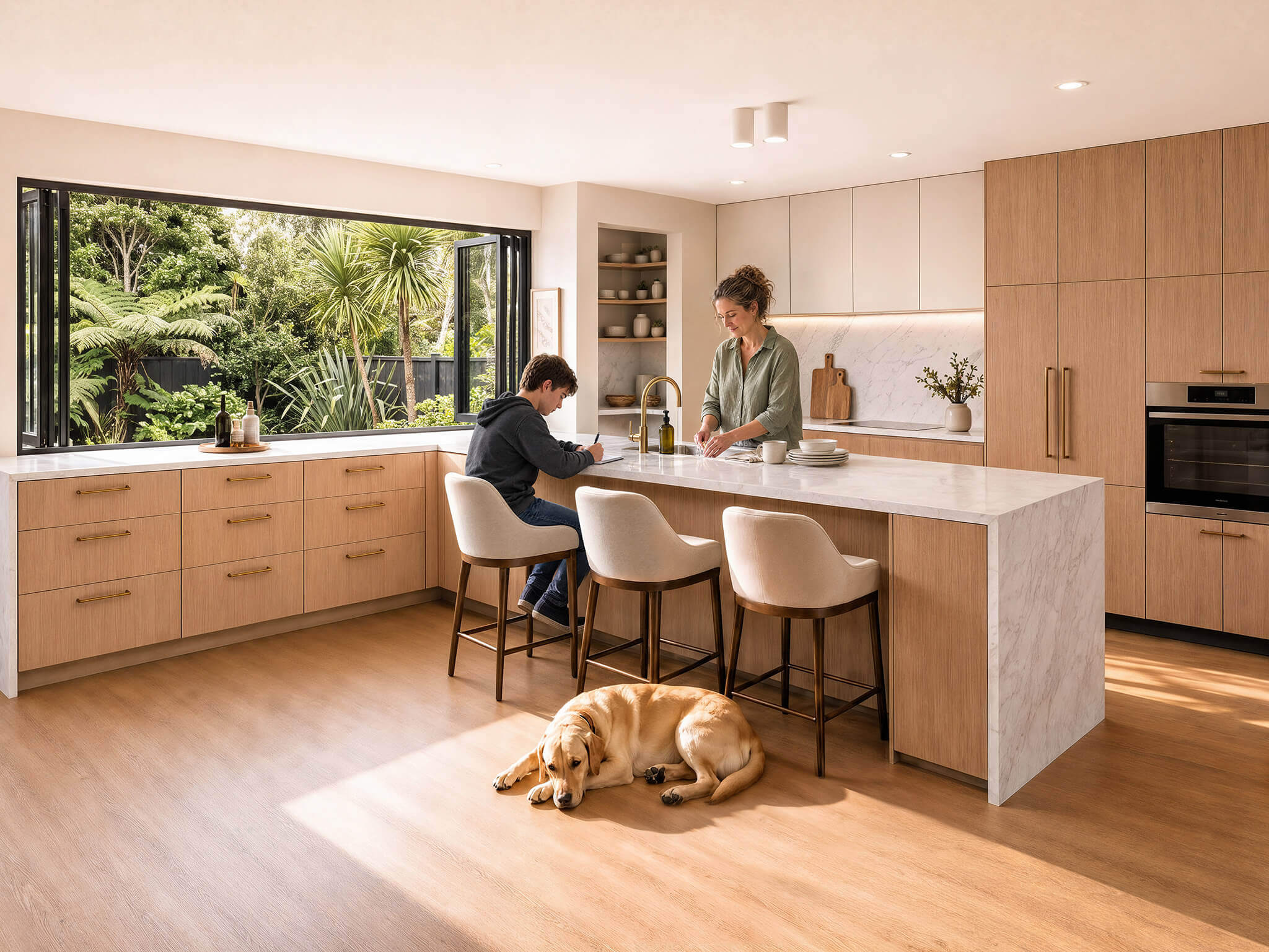 Modern Sentinel family kitchen